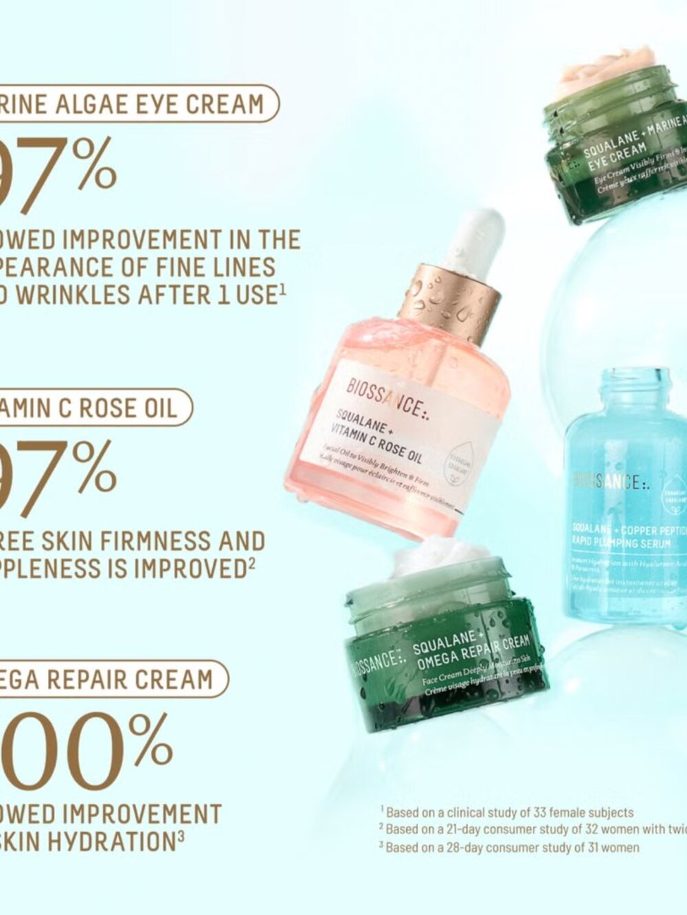 Biossance Bright Bestsellers Set💖 + FREE GIFT - Picture 2 of 4